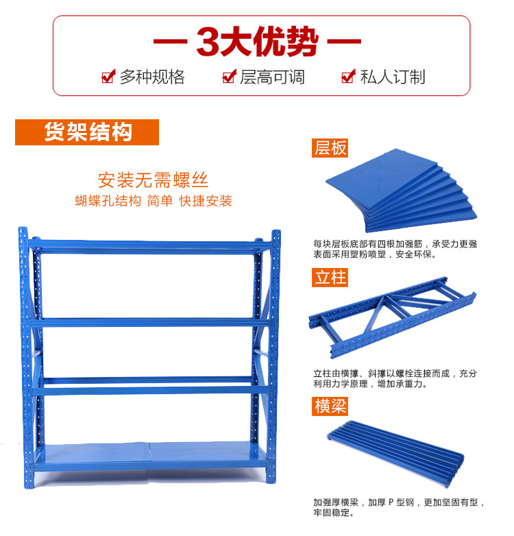 200kg仓储货架 200kg仓储货架