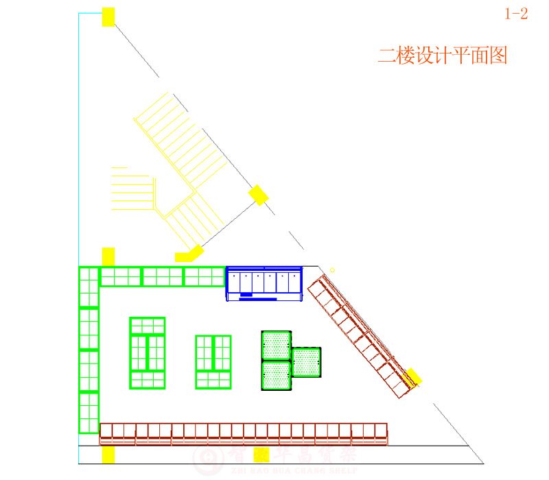 三角面超市平面设计图