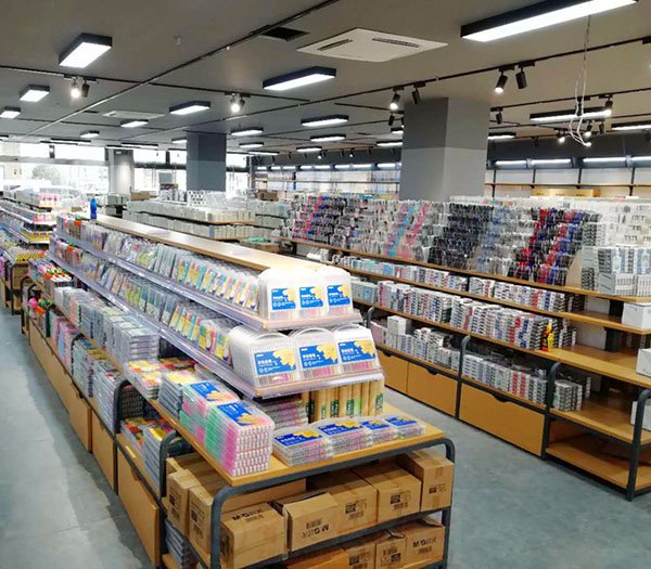 成都文具店货架案例