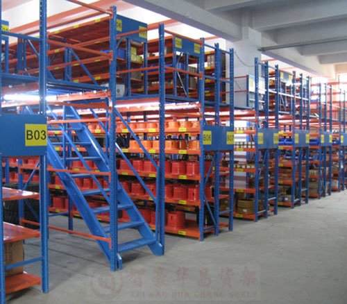 成都阁楼式货架